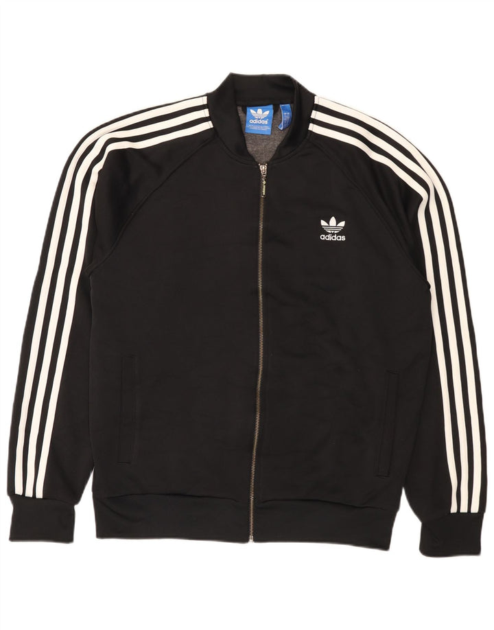 Мужская спортивная куртка Adidas, большая черная полиэстер