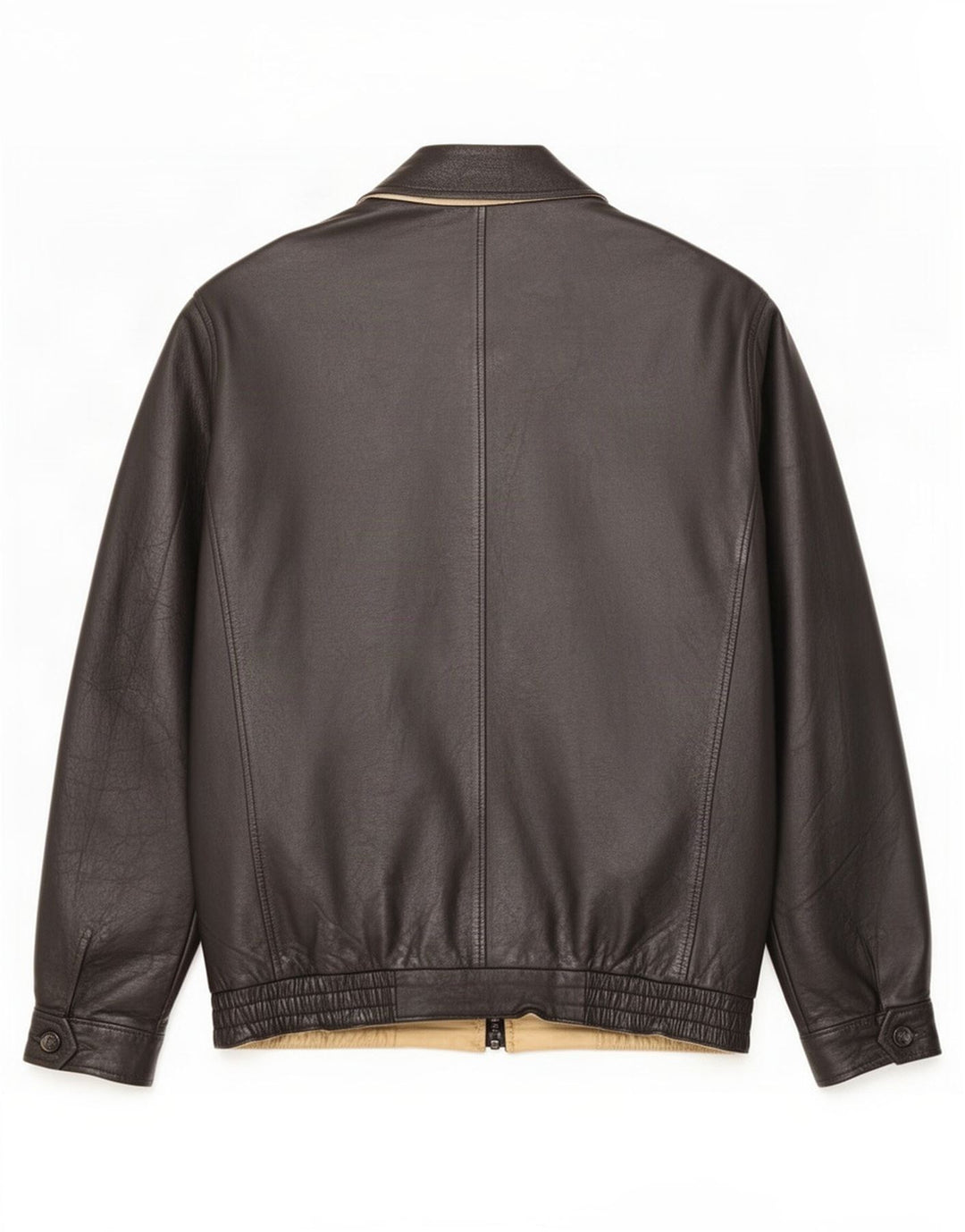 Мужская кожаная куртка Vagrant IT 52 XL Черная