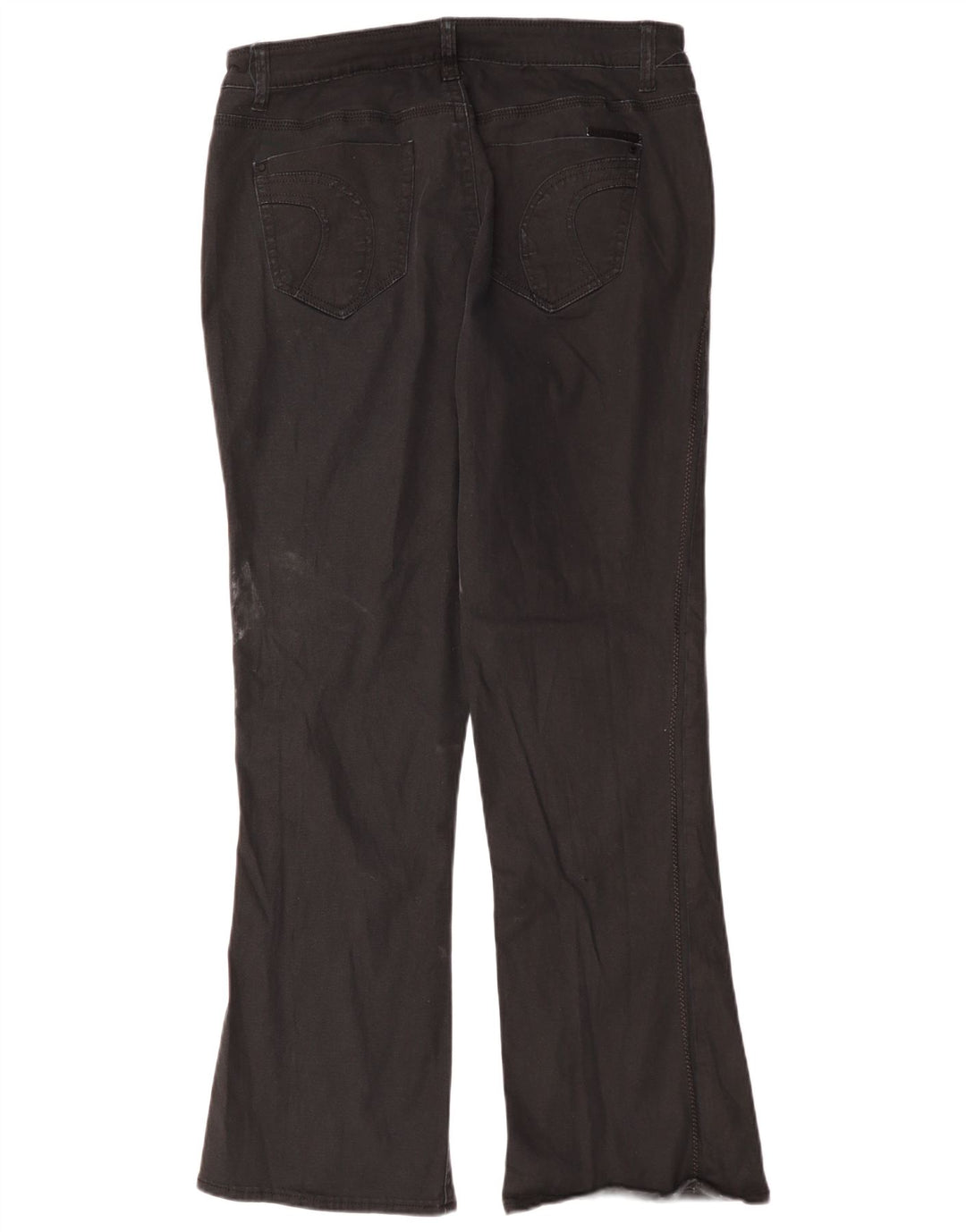 Женские джинсы Dkny Bootcut США 16 2XL W32 L31 Черный хлопок