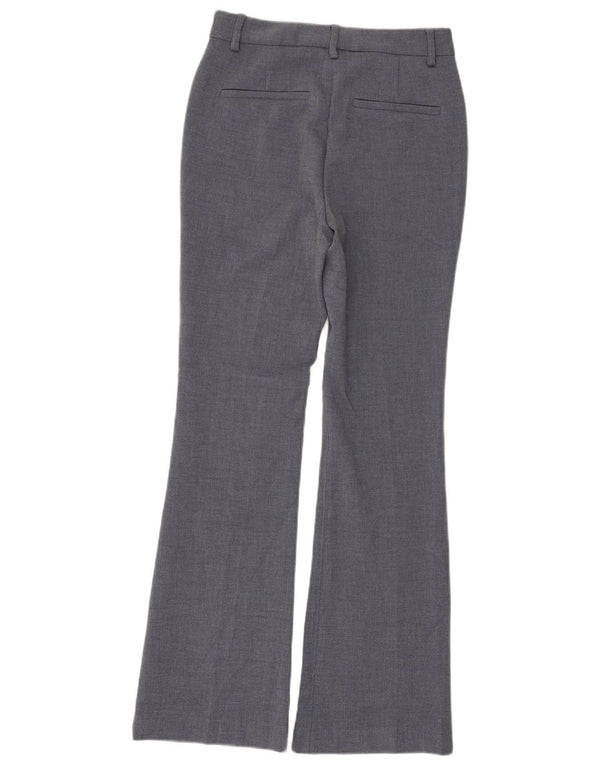 Женские брюки-чиносы с высокой талией Marks & Spencer UK 8, маленькие W27 L31, синие