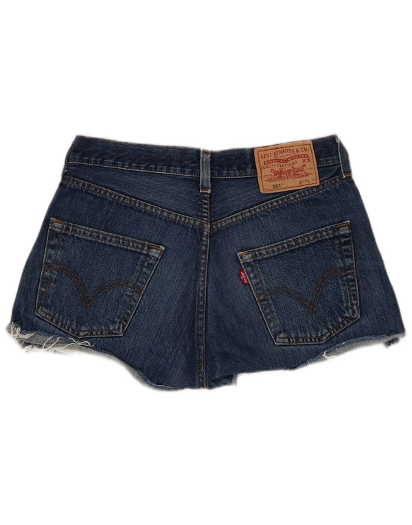 Женские джинсовые шорты Levi's 501 W29, средние синие