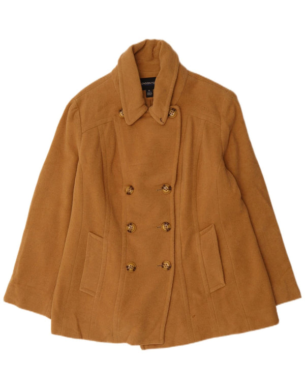 Женское полупальто LONDON FOG UK 18 XL Коричневое