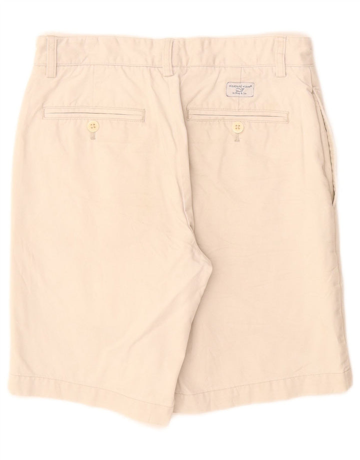 Мужские шорты чинос Vineyard Vines W28, средний, бежевый, хлопок