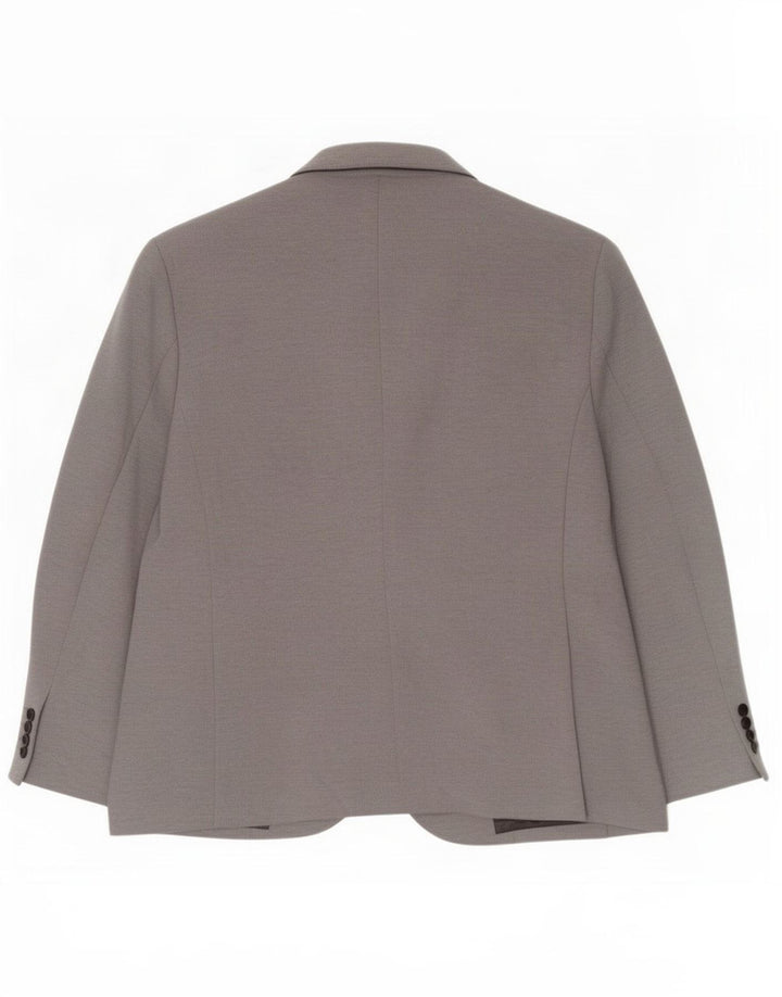 Мужской пиджак на двух пуговицах Marks & Spencer UK 48 2XL, серый полиамид