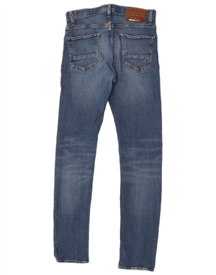 Женские узкие джинсы Tommy Hilfiger Bleecker W28 L32, синий хлопок