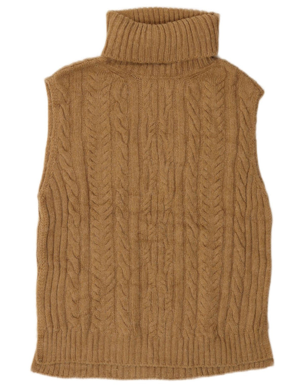 Женская майка-майка оверсайз MARKS & SPENCER UK 6 XS, бежевый акрил