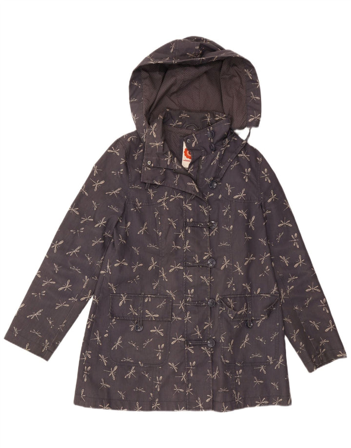 Женская ветровка WHITE STUFF UK 14, большая темно-синяя с животным принтом