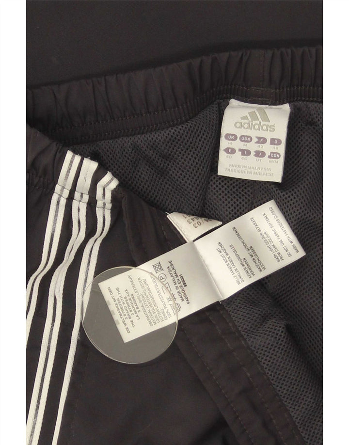 Женские спортивные брюки Adidas Joggers UK 14, средний черный полиэстер