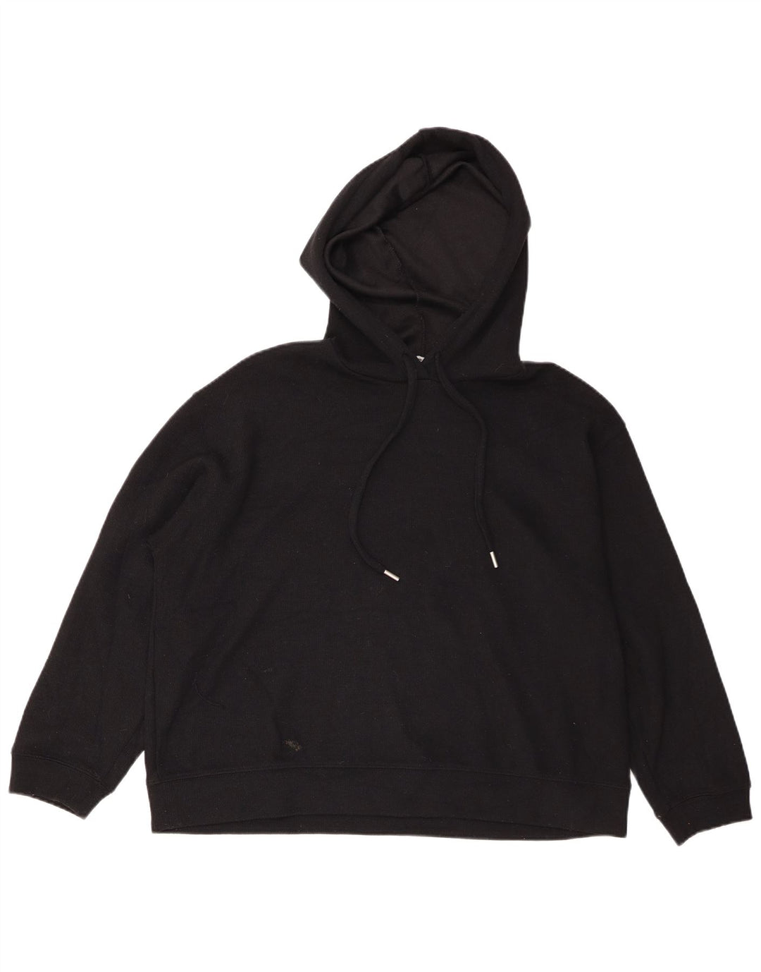 Женский джемпер с капюшоном Zara UK 14, средний черный, полиэстер