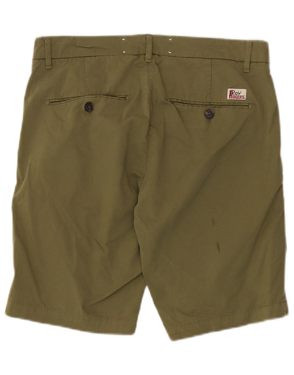 Roy Rogers Mens Chino Shorts W31 Medium  Khaki Cotton