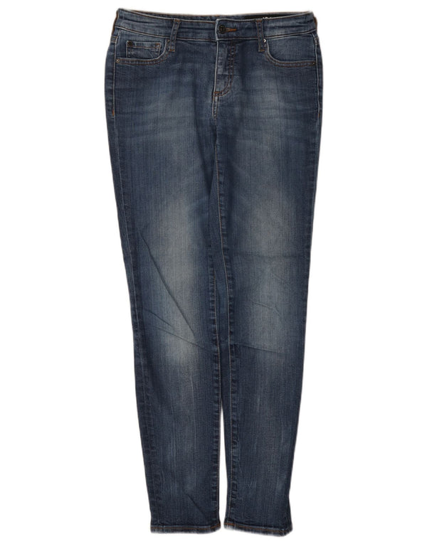 Женские джинсы суперскинни Armani Exchange W27 L29 синие, хлопок