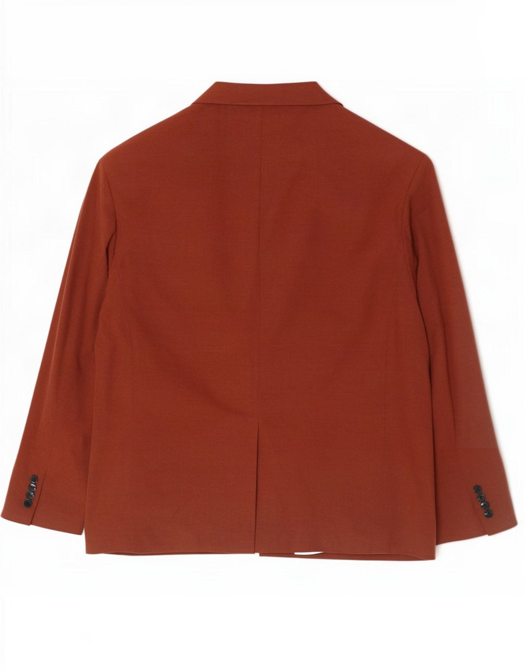 Мужской двубортный пиджак Zara UK 42 XL коричневый полиэстер