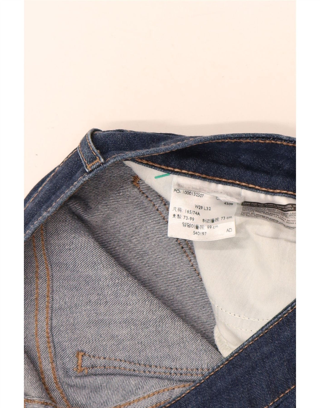 Женские узкие джинсы Levi's 712 W29 L32 синие