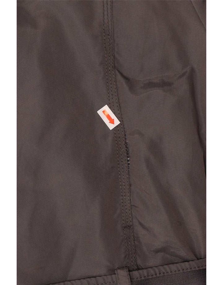 PEUTEREY Женская стеганая куртка с поясом IT 46 Большая Серая Полиамид Классика