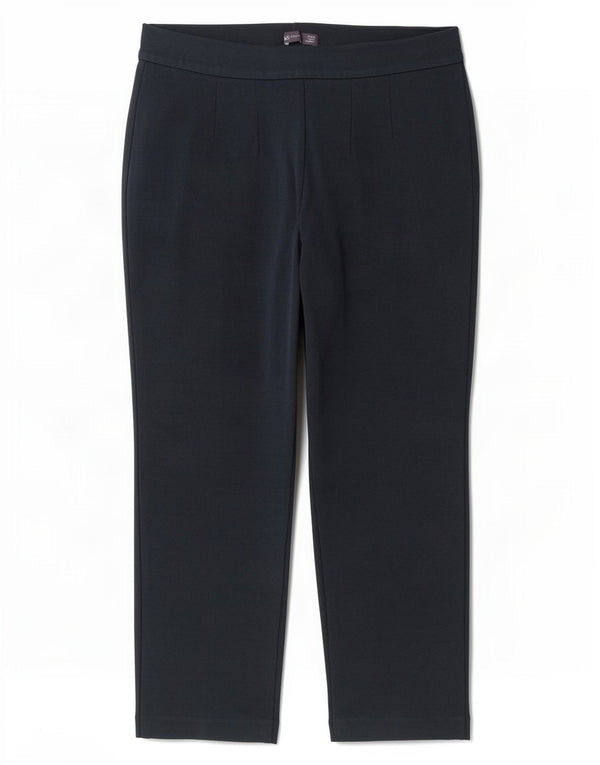 Женские прямые брюки Marks & Spencer UK 16, большие W34 L29, темно-синие