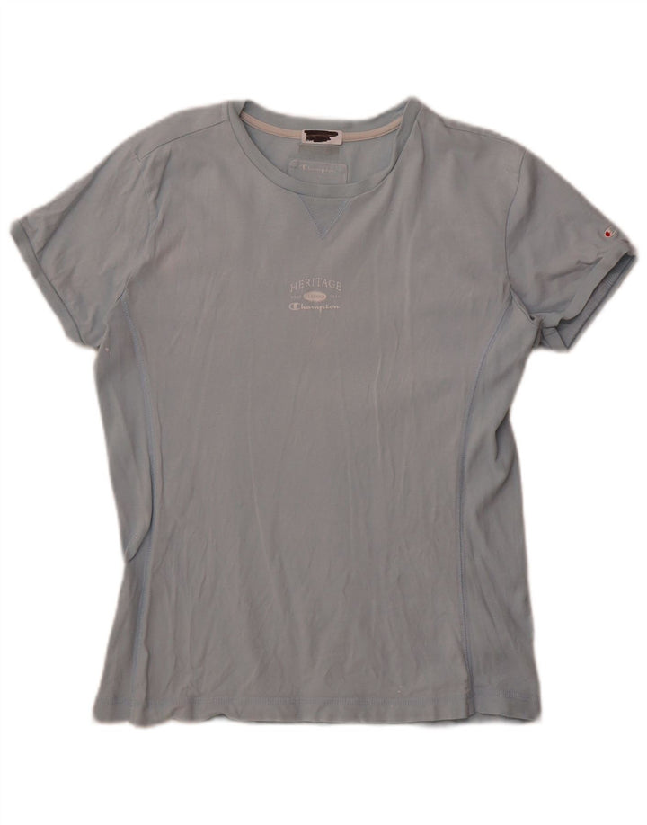 Женская укороченная футболка Champion UK 18 XL, синяя