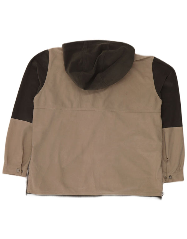 DIADORA Женский спортивный костюм оверсайз, верхняя куртка UK 14, средний бежевый