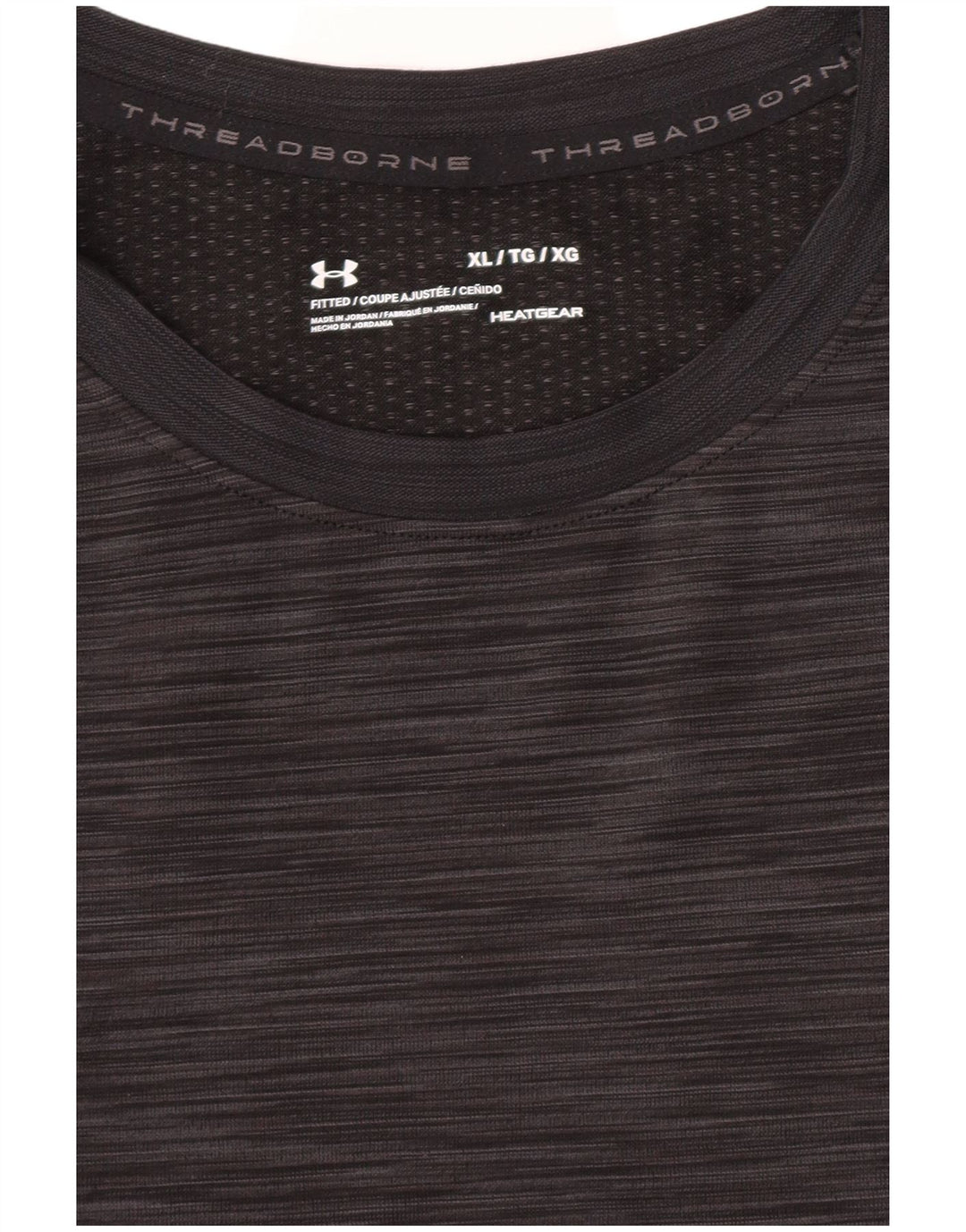 Мужская футболка Under Armour Top XL Серая в крапинку
