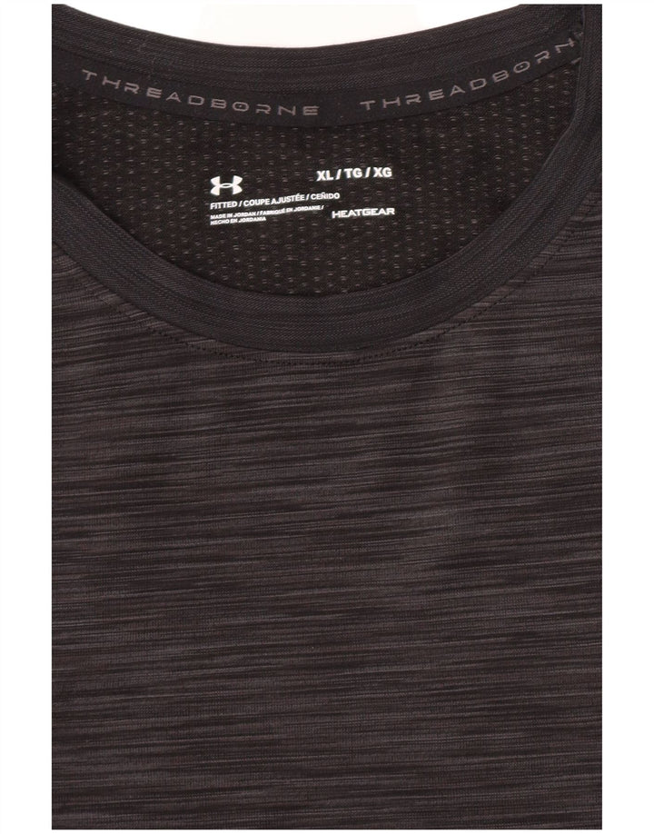 Мужская футболка Under Armour Top XL Серая в крапинку