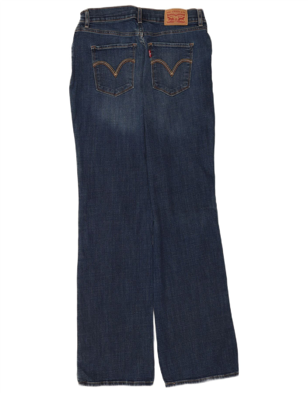Женские классические джинсы Levi's Bootcut W28 L32, синие, хлопок