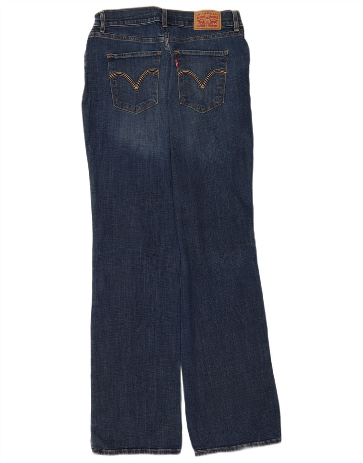 Женские классические джинсы Levi's Bootcut W28 L32, синие, хлопок