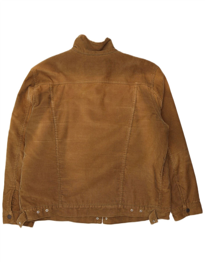 Мужская вельветовая куртка LEVI'S из шерпа UK 44 2XL Бежевый хлопок