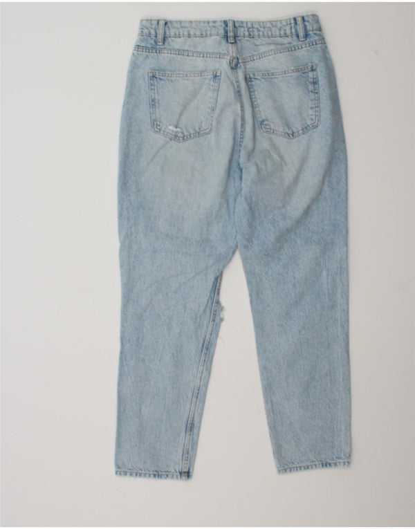 Женские зауженные джинсы Zara EU 40 Medium W30 L27, синий хлопок
