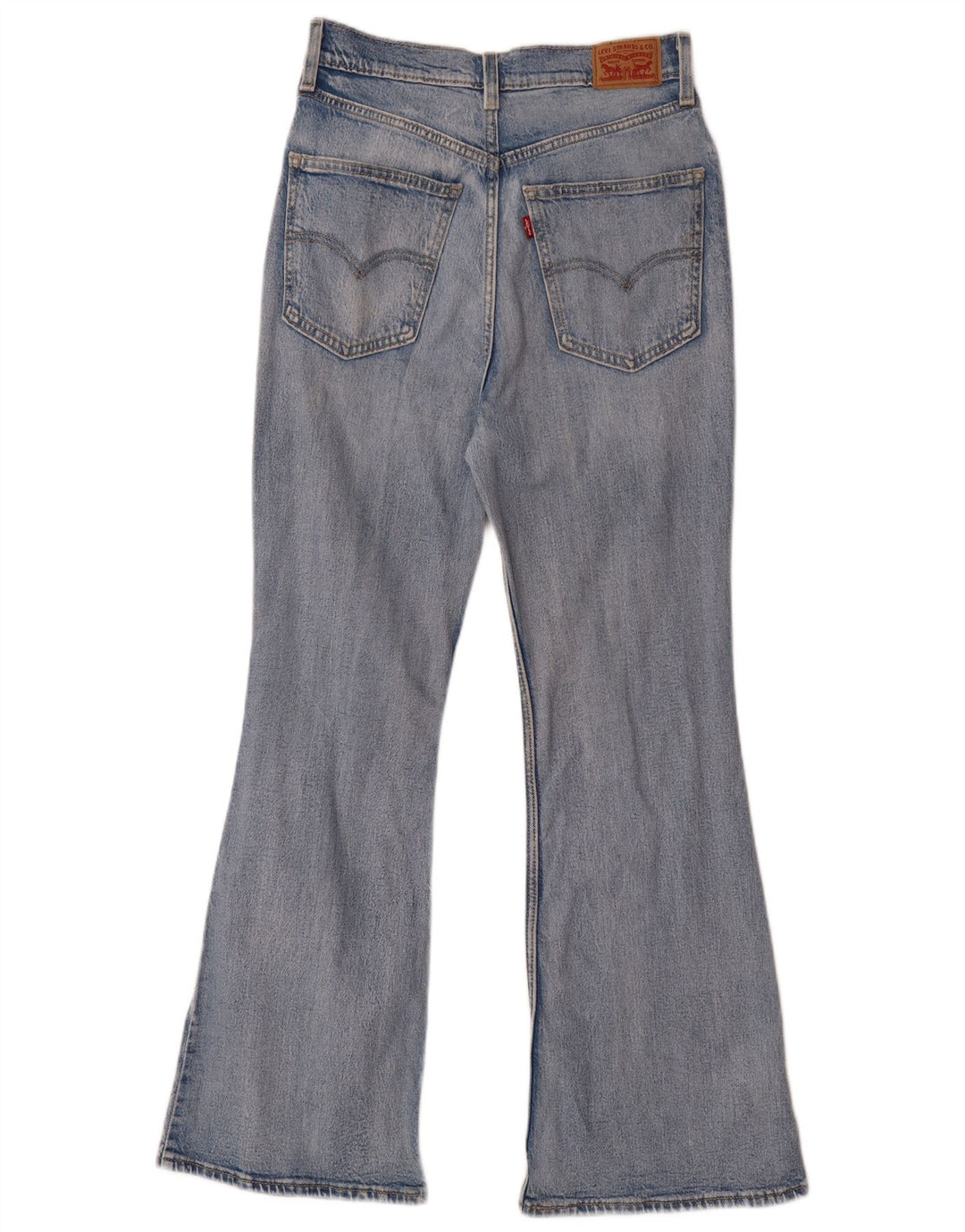 Женские расклешенные джинсы Levi's W28 L29, синий хлопок