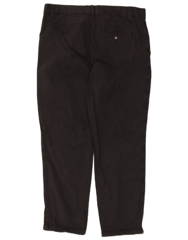 Женские прямые брюки чинос Marks & Spencer UK 14, большие W34 L27, черные