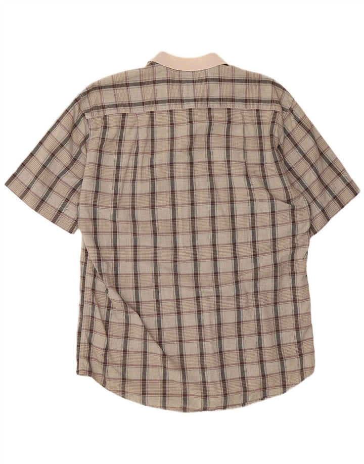 Мужская рубашка-пуловер с коротким рукавом Levi's, большая разноцветная клетка