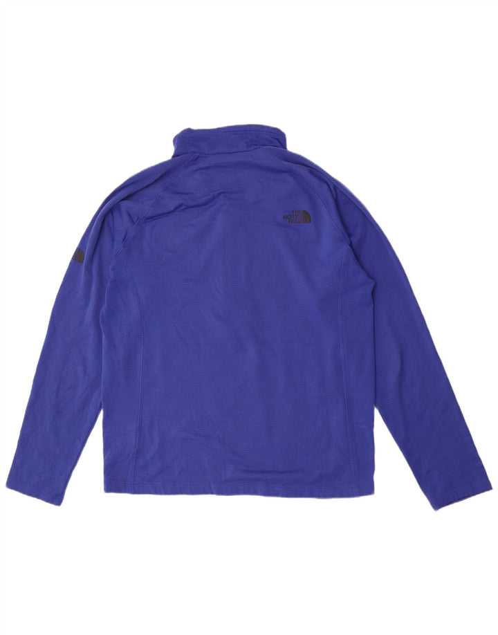 Мужской пуловер с воротником на молнии The North Face, спортивный костюм, большая синяя полоска