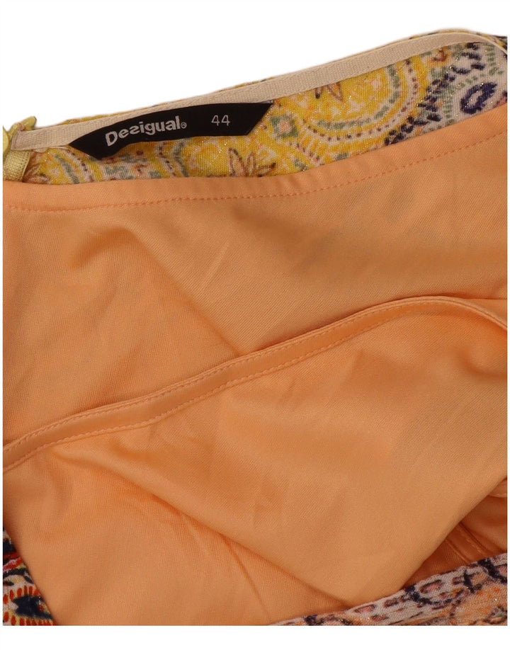 Женское платье трапециевидного силуэта Desigual EU 44 XL, разноцветное с геометрическим узором