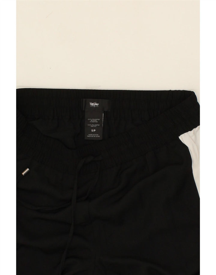 MOSSIMO Womens Tracksuit Trousers Joggers UK 10 Small Black Colourblock Vintage Mossimo and Second-Hand Mossimo from Messina Hembry 
