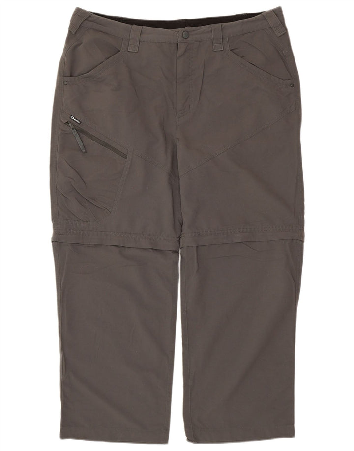 Мужские прямые походные брюки BERGHAUS W36 L26 серые из полиамида