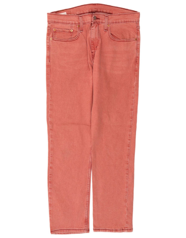 Мужские зауженные джинсы Levi's 502 W32 L30, розовый хлопок