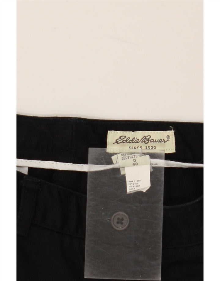 EDDIE BAUER Женские прямые брюки чинос EU 40 Medium W30 L30 Черные