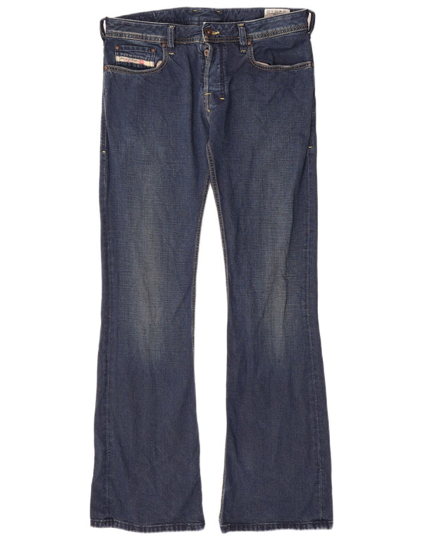 Мужские джинсы Diesel Bootcut W32 L33, синие, хлопок