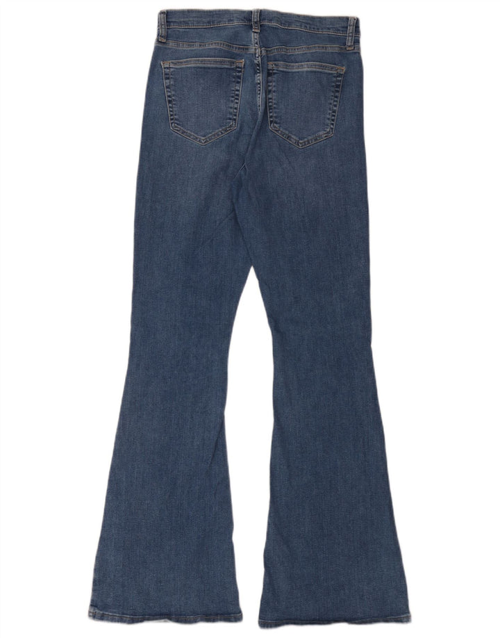Женские расклешенные джинсы Topshop Jamie W30 L32, синий хлопок