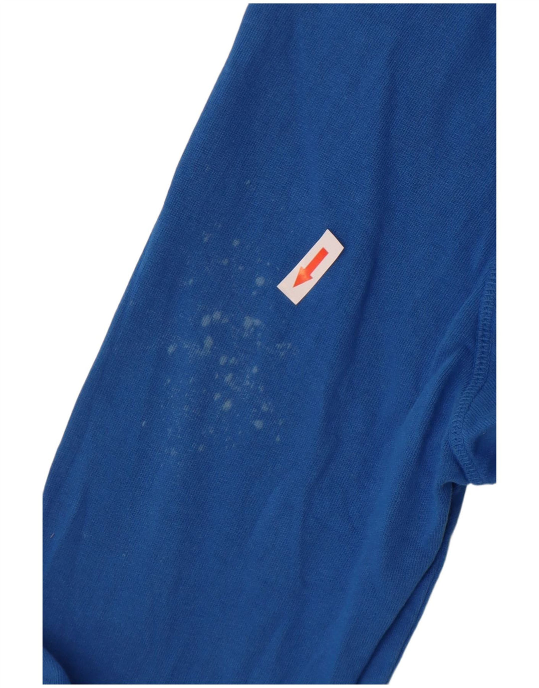 Женский свитер-толстовка Crew Clothing, хлопковый джемпер среднего размера, Великобритания 12, средний синий цвет
