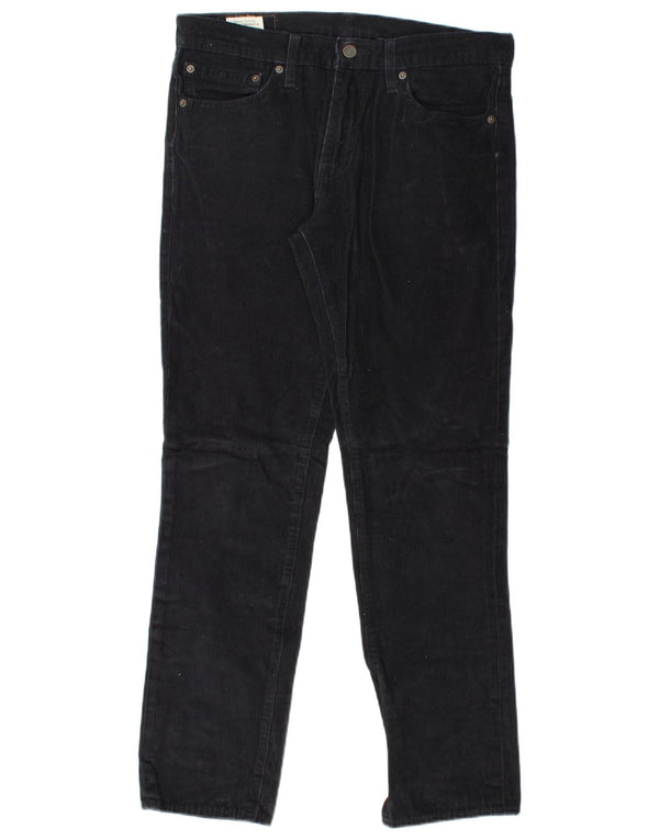 Мужские вельветовые брюки Levi's 511 W32 L32, черные, хлопковые