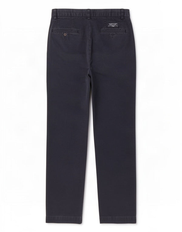 Мужские прямые брюки чинос Polo Ralph Lauren W32 L32 темно-синие, хлопковые
