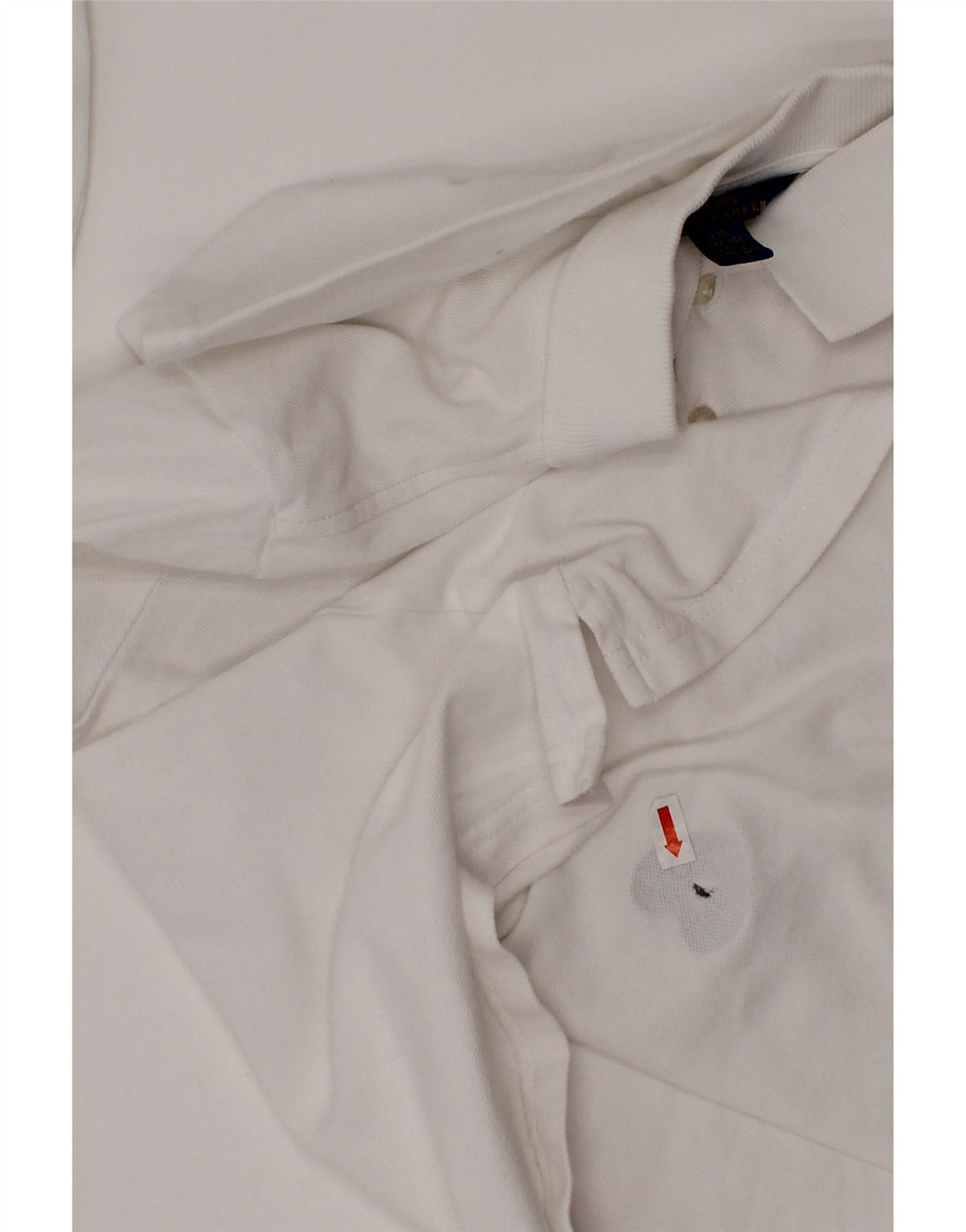 Рубашка-поло для девочек 12–13 лет POLO RALPH LAUREN, большое белое хлопковое сердце