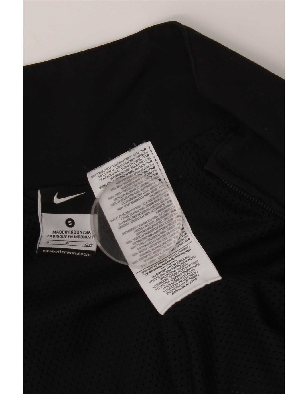 Мужской спортивный костюм с графическим рисунком Nike, маленькая черная полиэстер с цветными блоками