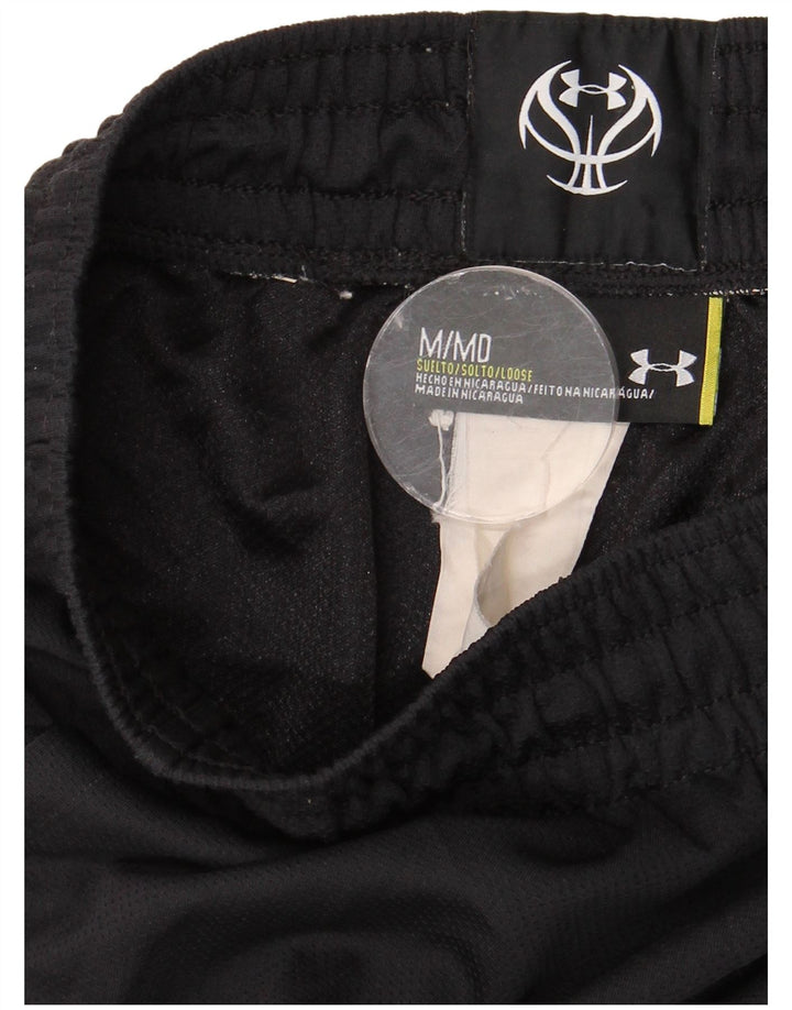 Мужские спортивные шорты Under Armour, средние черные