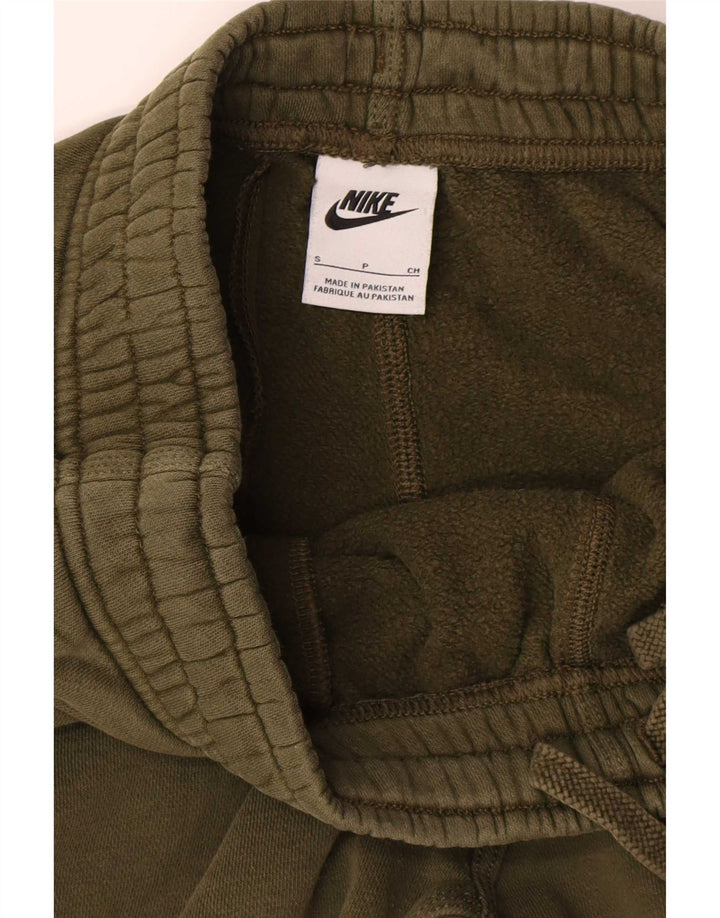 Мужские спортивные брюки Nike, джоггеры, маленький цвет хаки, хлопок