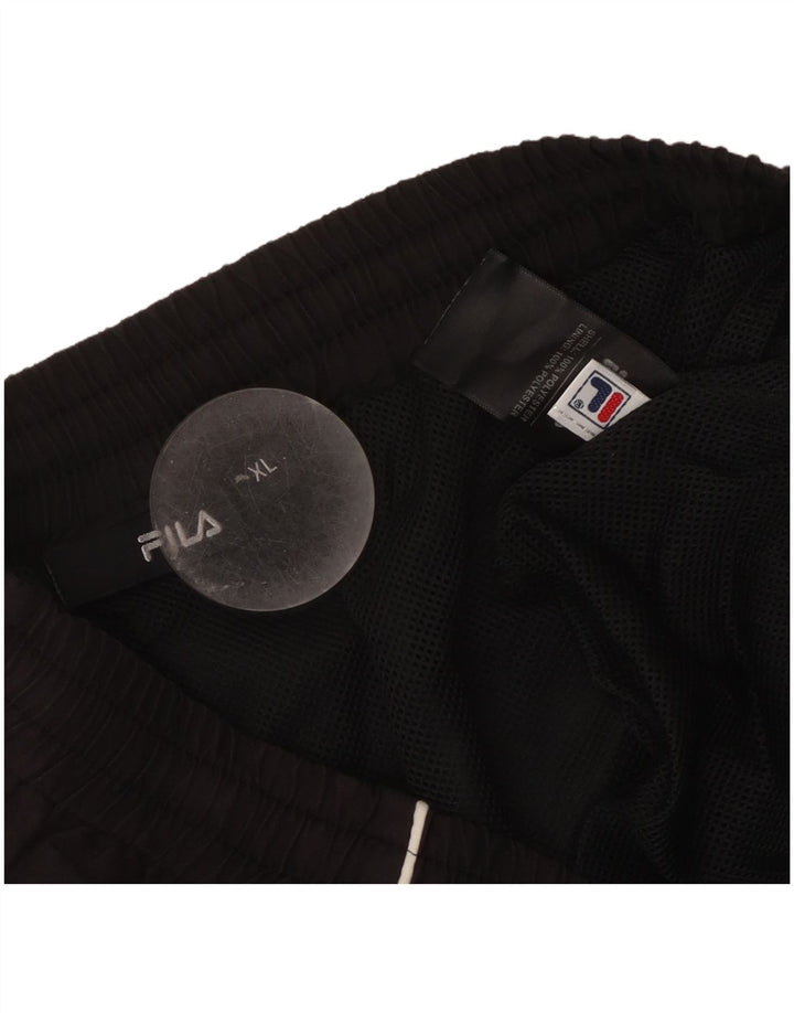 Мужские спортивные шорты Fila XL, черный полиэстер