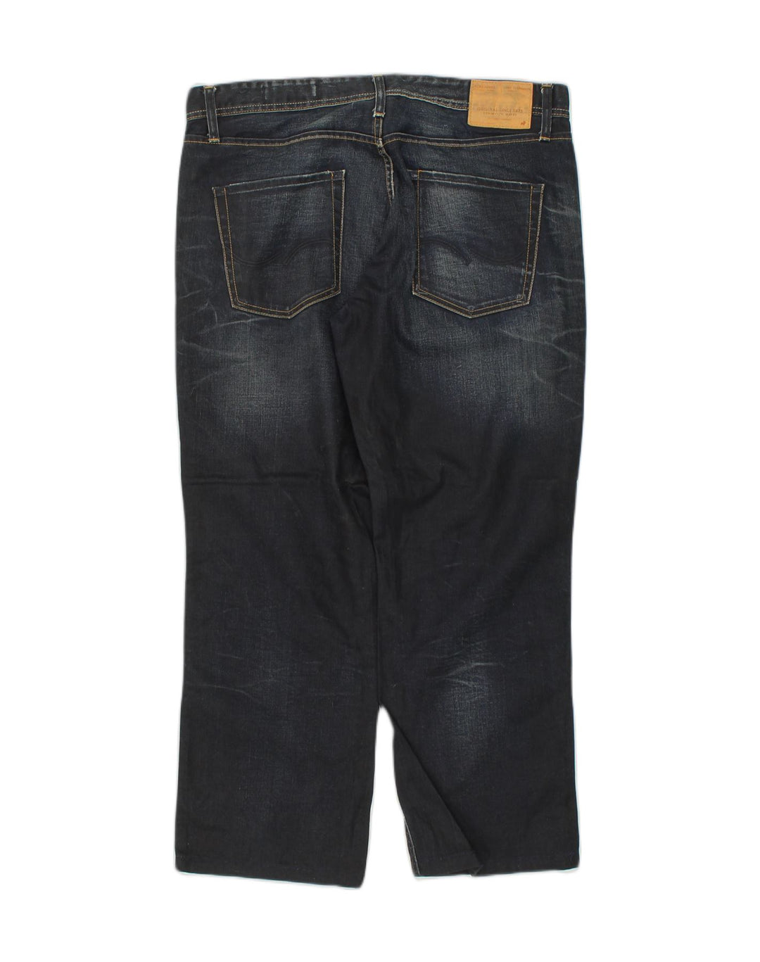 JACK & JONES Womens Originals Straight Jeans W38 L28 Blue Cotton | Vintage Jack & Jones | Thrift | Second-Hand Jack & Jones | Used Clothing | Messina Hembry 