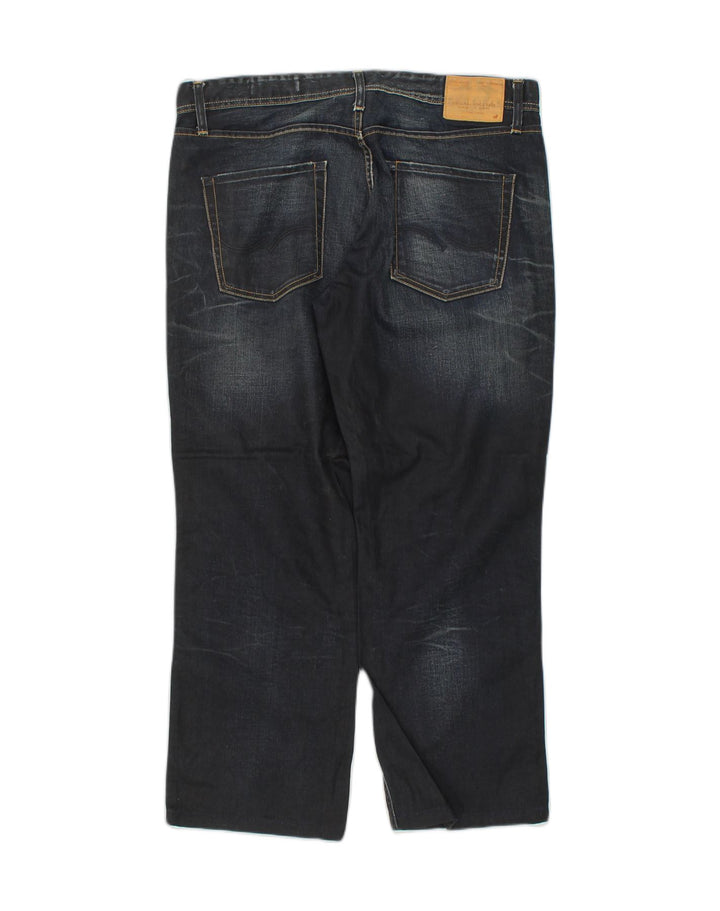 JACK & JONES Womens Originals Straight Jeans W38 L28 Blue Cotton | Vintage Jack & Jones | Thrift | Second-Hand Jack & Jones | Used Clothing | Messina Hembry 