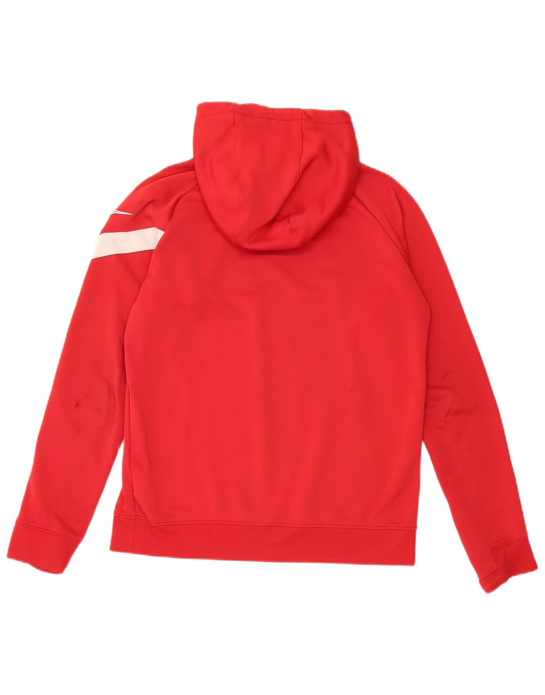 Джемпер с капюшоном Nike для мальчиков Dri Fit, 12–13 лет, большой красный полиэстер