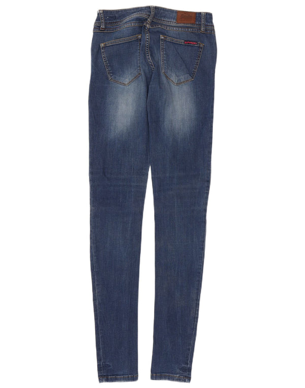 SUPERDRY Женские джинсы Super Skinny Rosefill W30 L35 Синие, хлопок